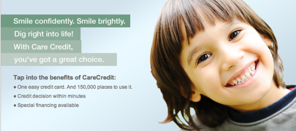 Get a healthy, straight smile using CareCredit financing http://www.carecredit.com/dentistry/